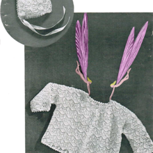Shetland-baby-faery-lace-matinee-jacket-pink-wing