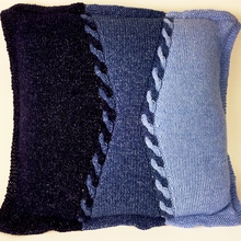 Jeans_cable_knit_floor_pillow_hooked_for_life